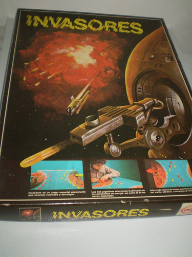 Invasores Antiguo Juego De Mesa Completo Espacial Star