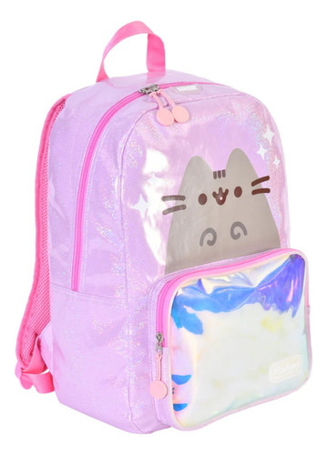 Mochila Yadatex Pusheen Rosa Brillante Color Rosa Claro 30l