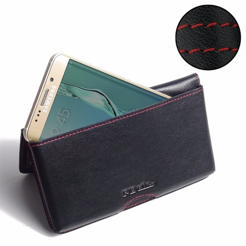 Pdair Leather Card Wallet S6 Edge Plus