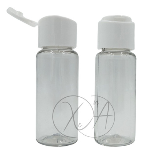 Botes 20 Ml Vacios Frascos De Plastico Con Tapa Mayoreo X200
