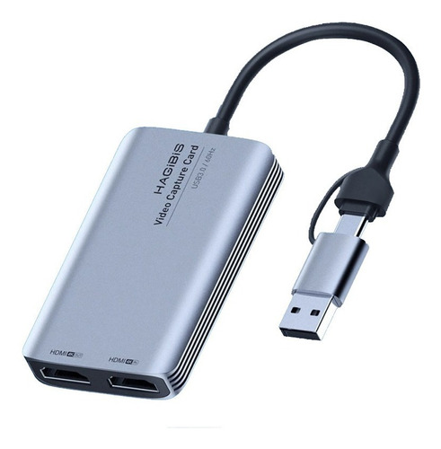 Capturador Video Hdmi Usb - Usb-c 4k Win Mac Linux Hagibis