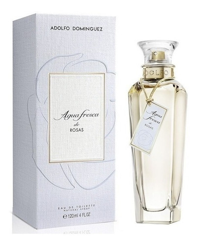 Perfume Agua Fresca De Rosas De Adolfo Dominguez Edt X 120ml
