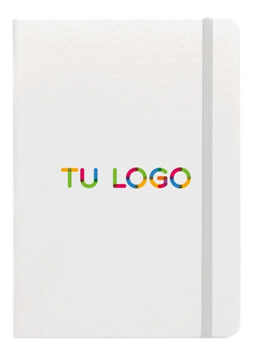 10 Cuadernos A5 Personalizado Logo Full Color Hojas Lisas