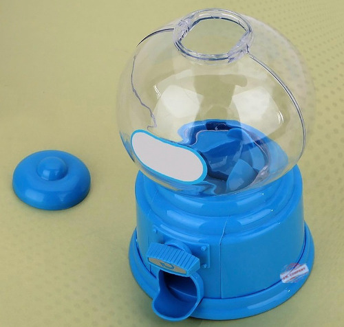 Imagen 5 de 7 de Maquina Dispensadora Dulces Mini Chiclera Niño Alcancia Wj-1