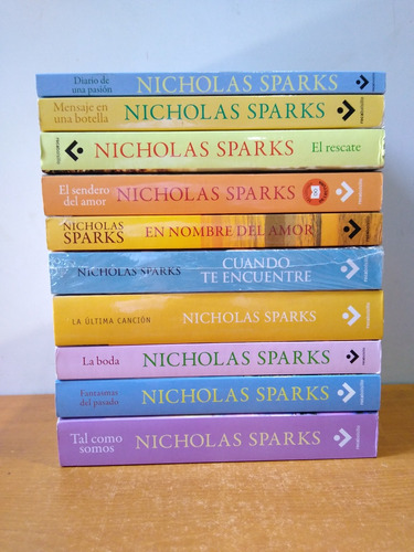 Lote Libros Nicholas Sparks 