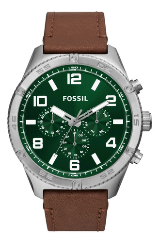 Reloj Fossil Hombre Cuero Brox Multifunction