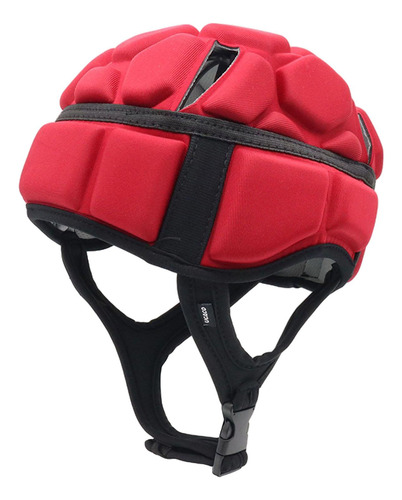 Casco De Rugby Transpirable Fútbol Deportes Casco M Rojo