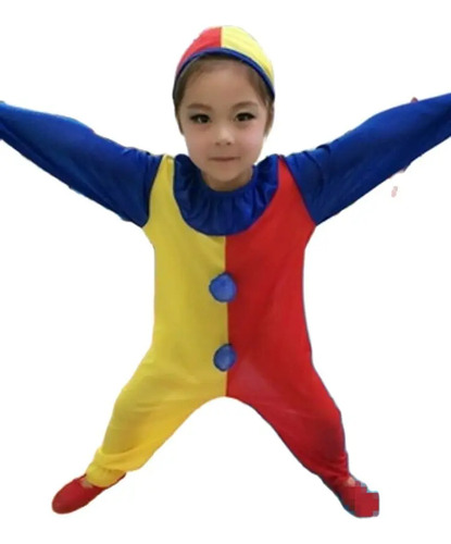 Disfraces Infantiles Para Bebés, Payaso, Bufón, Cosplay, Hal