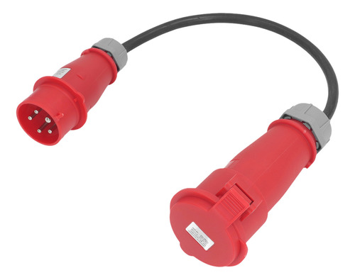 Adaptador Cee De 32 A Hembra A 16 A, 5 Pines, Alta Corriente