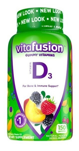 Vitafusion Vitamina D3 Gomitas - Unidad a $887