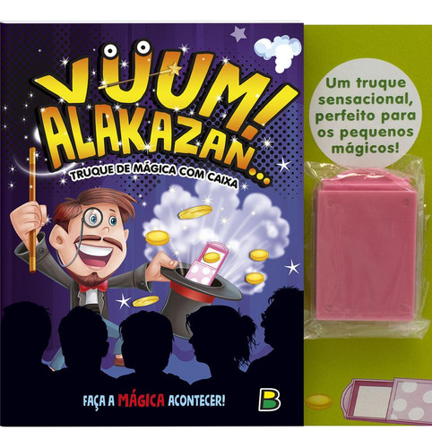 Livro Vuum! Alakazan...truque De Mágica Com Caixa