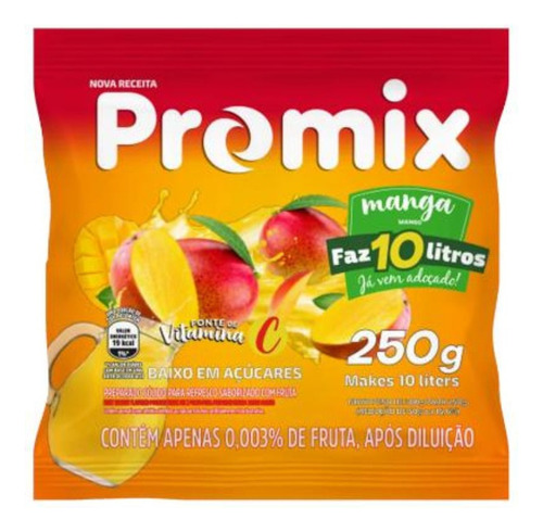 Suco Promix 300g - Caixa C/15 Unidades - Sabores