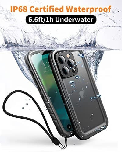 Cozycase Compatible Con iPhone 13 Funda Impermeable 41kcv