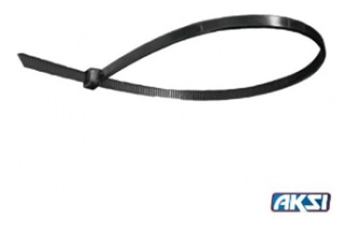 Cinta De Amarre Plástica Tie Wrap Negro 200 Mm X 4,6 Mm