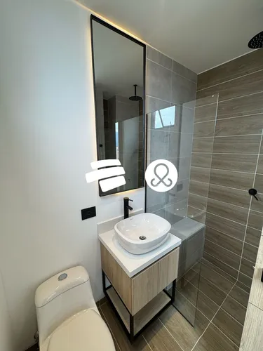 Se Vende Apartamento En Envigado Loma Los Mesa ,dos Alcobas,piso Alto