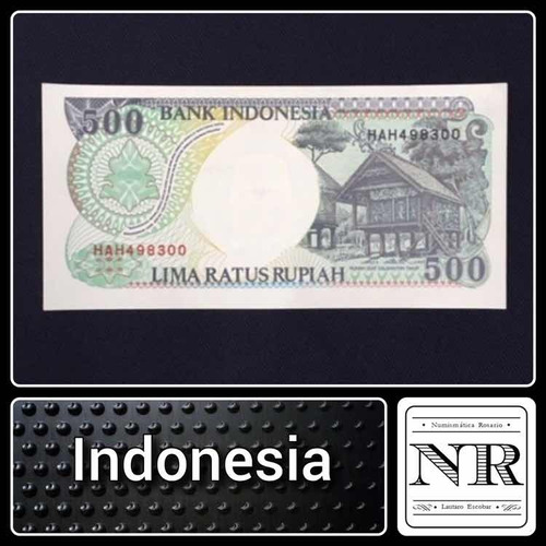 Indonesia - Asia - 500 Rupias - Año 1992 - P #128