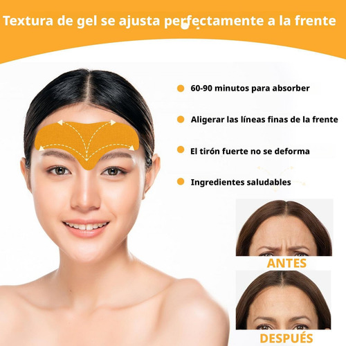 Parches Ojos Ojeras Colágeno Oro Arrugas 10 Pares Mask