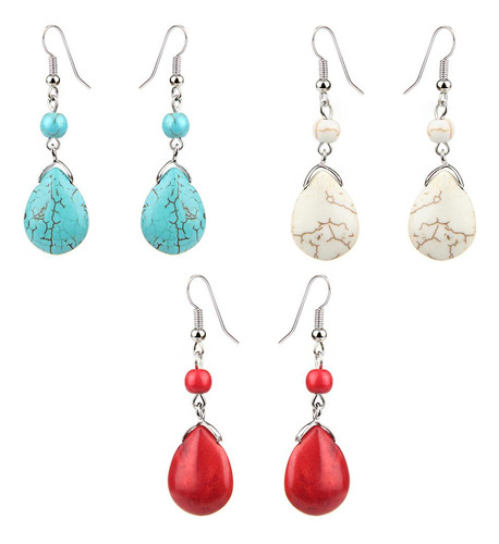 Pendientes Nupciales Pendientes De Retro Pendientes Azul