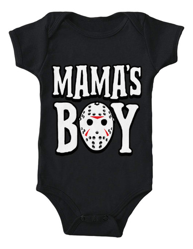 Mama's Boy - Body De Halloween Con Mscara De Hockey Jason, N