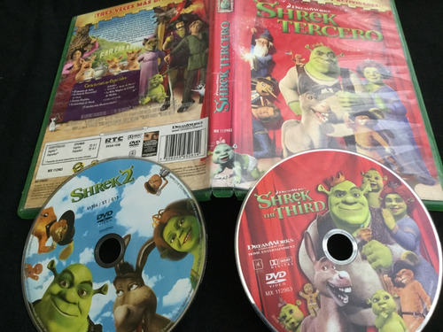 Shrek Tercero Dream Works  Dvd 