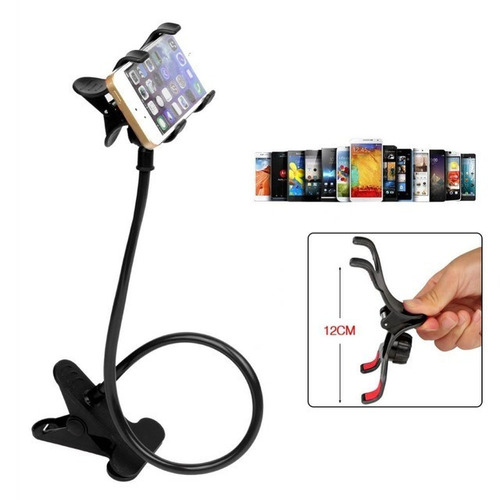 35base Soporte Flexible Pinza Celular Iphone Universal 360°