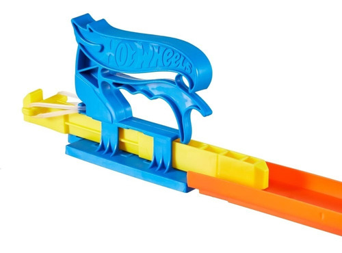 Pista De Juguete Hot Wheels Action Lanzador De Bolsillo Azul