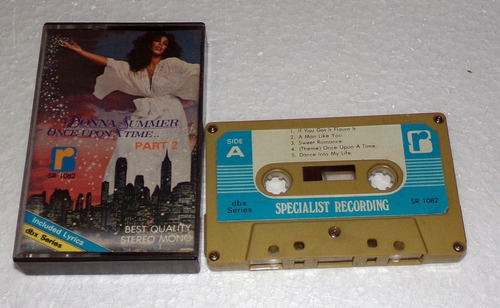 Donna Summer Once Upon A Time Part 2, Cassette Kktus