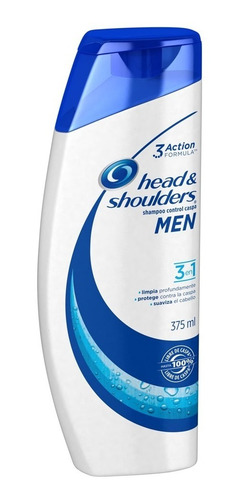 Shampoo Head & Shoulders Men 3en1 375ml