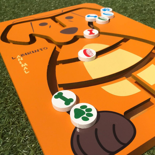 Imagem 3 de 9 de Brinquedo Educativo Jogo Labirinto Animal Crianças