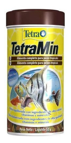 Ração Tetra Min Flakes Em Flocos 52g