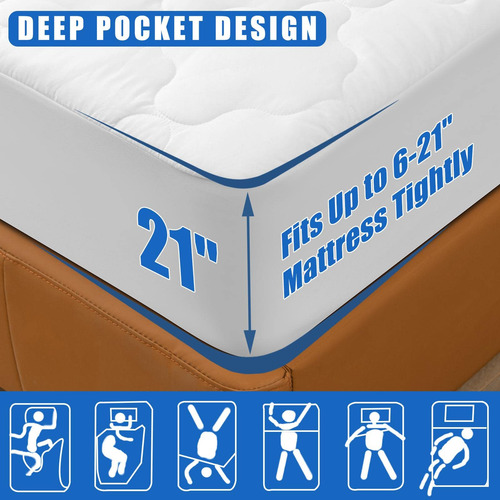 Waterproof Mattress Protector Jamrest Queen Size
