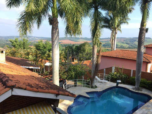 Chácara De Estilo Com 5 Dormitórios À Venda, 1000 M² Por R$ 980.000 - Terras De San Marco - Itatiba/sp - Ch0141