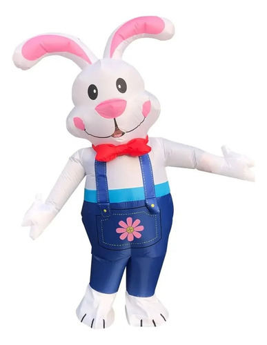 Disfraz De Conejo Inflable Para Niños, Pascua, Adulto
