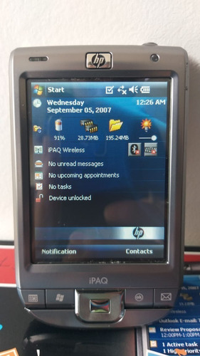 Imagem 6 de 8 de Palm Hp Ipaq 110/111 Classic - Windows Mobile 6.0(na Caixa)