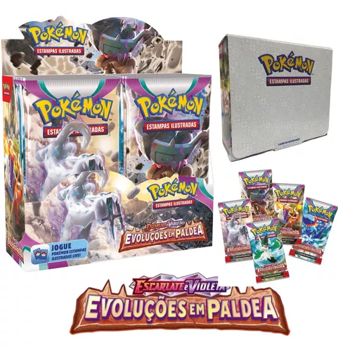 Caixa Épica Misteriosa Surpresa Cartas Pokemon Tcg Premium F