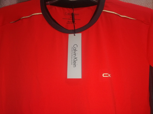 Playera Ck Calvin Klein Performance Regular Fit  Neón C254