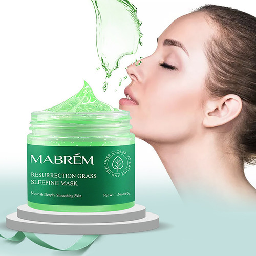 A Máscara Facial Hidratante Para Dormir Nutre Profundamente