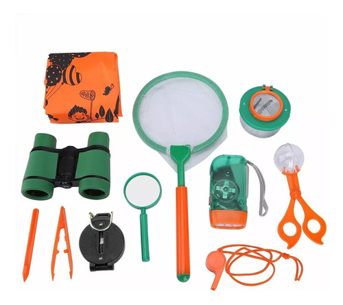 Outdoor Explorer Kit Para Niños Niños De Juguete Prismáticos