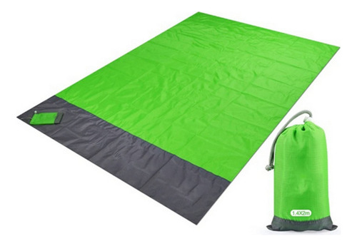 Estera Para Acampar Al Aire Libre, Manta De Playa De Bolsillo Impermeable Plegable, Colchoneta Portátil Ligera, Estera Para Picnic, Estera De Playa De Arena