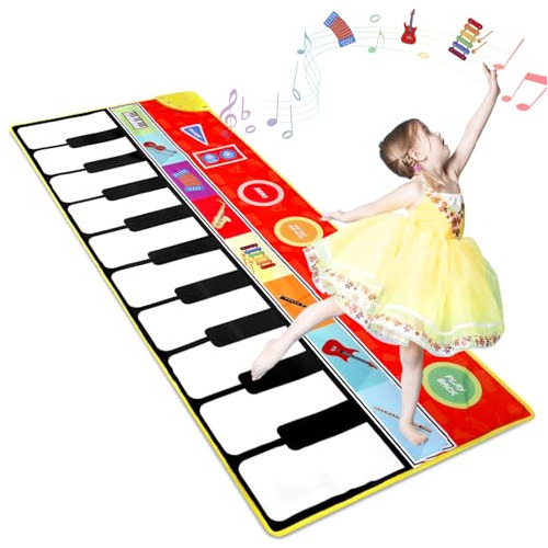 M Sanmersen Mat De Piano Para Niños, 57.4  Grande 8g6v6