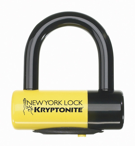 Candado Motos Kryptonite New York Disc Lock Yellow/black