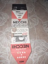 Comprar Antigua Propaganda Necchi Agujas Para Maquina De Coser