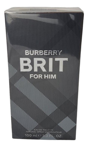 Burberry Brit For Him (nuevo Formato) Edt 100 Ml Hombre