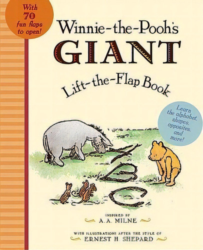 Winnie The Pooh's Giant Lift The-flap, De A A Milne. Editorial Dutton Books For Young Readers En Inglés