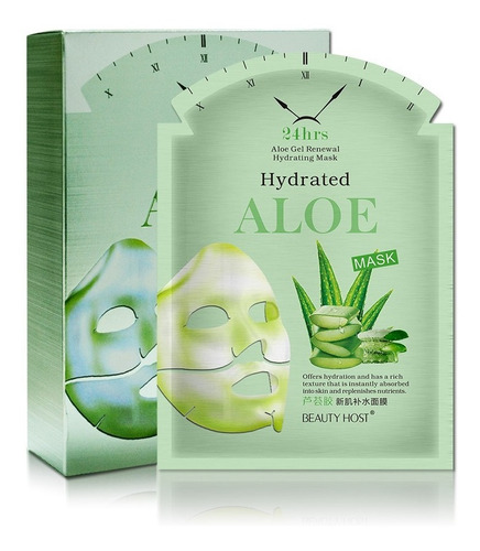 Mascarilla Facial Hidratante Aloe Vera - mL a $169