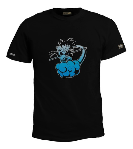 Camiseta Goku Pequeño Niño Nube Dragon Ball Z Hombre Bto 