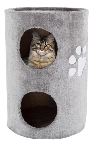 Petmaker Cat Condo 2 Story Doble Agujero Con Superficie Para