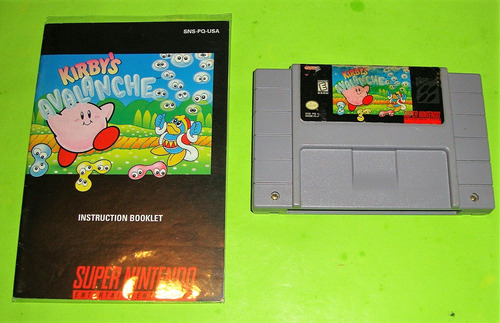 Kirby's Avalanche Para Consola Super Nintendo Snes  (mr2023)