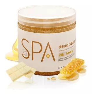 Bcl Spa Dead Sea Salt Soak 16 Oz 450 G Fragancia HONNEY-MILK Tipo de envase TARRO