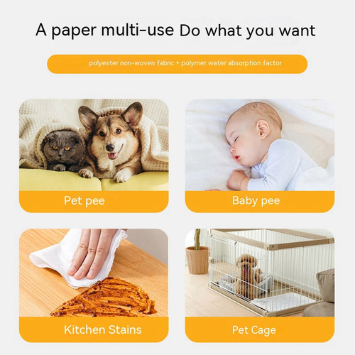 / Papel De Xixi Descartável Para Animais De Estimação,